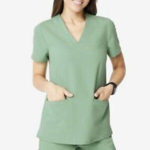 FIGS Jade Scrub Top